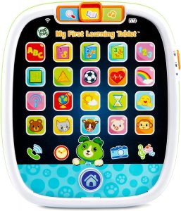 LeapFrog My First Learning Tablet, White and green, Scout