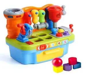 Woby Multifunctional Musical Learning Tool Workbench Toy set