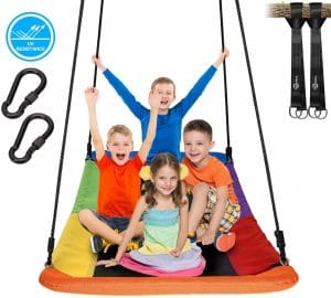 60-Inch Platform Tree Swings for kids in 2023