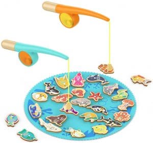 TOP BRIGHT Toddler Fishing Game Gifts for 2 3 4 Year Old Girl and Boy Toys Birthday Presents