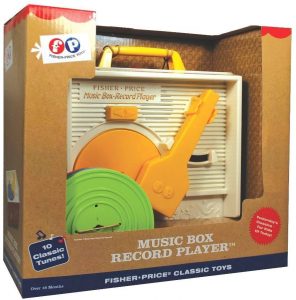 Fisher-Price Classic Music Box Record Player in 2023