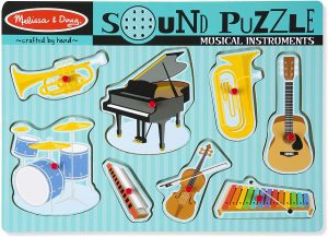 Melissa & Doug Musical Instruments Sound Puzzle in 2023