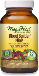 MegaFood Blood Builder Minis (Best Vegan)